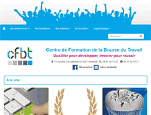 Tablet Screenshot of cfbt-asso.com